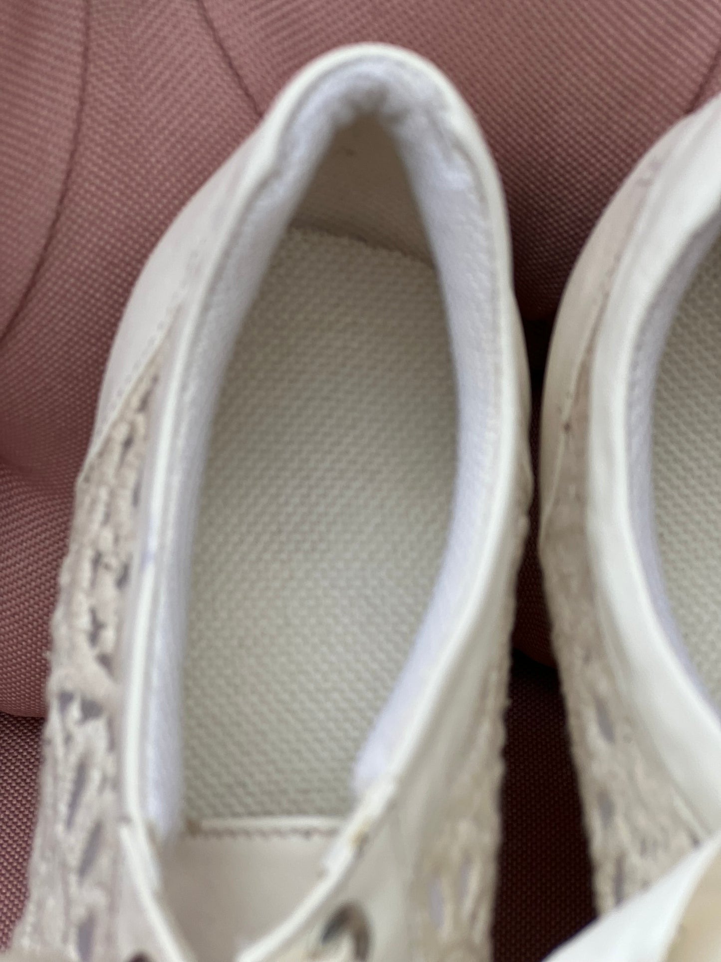 Zapatos de plataforma para novia con encaje