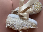 Zapatos tenis para presentación o niña de las flores para boda
