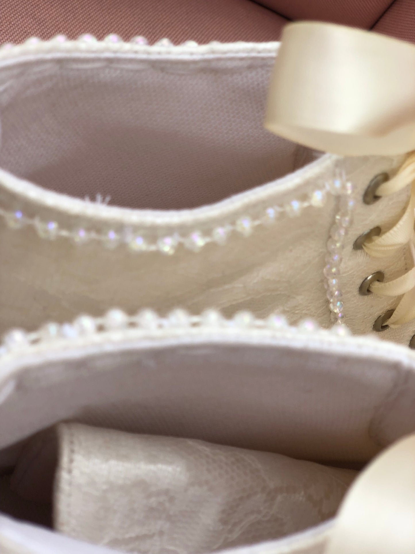 Tennis shoe first communion, wedding, fifteen years, bride