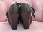 Black shoe for party, quinceañera, wedding, guests, comfortable platform shoe