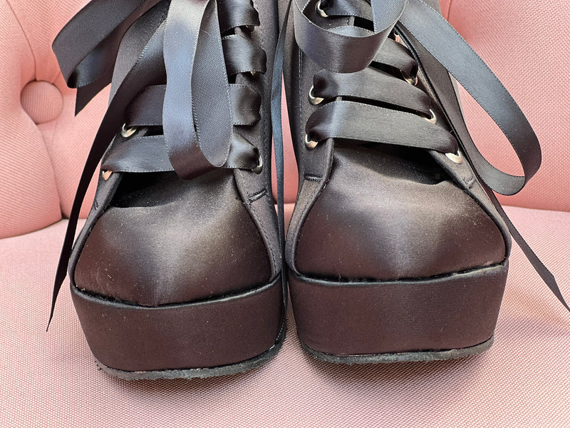 zapatos negros de cómodos plataforma Valenta Zapatos